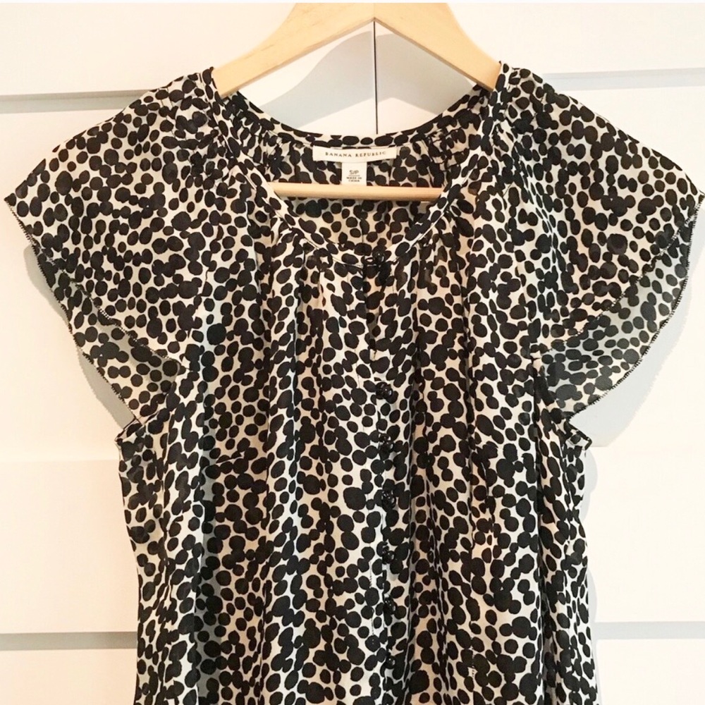 Banana Republic silk blouse